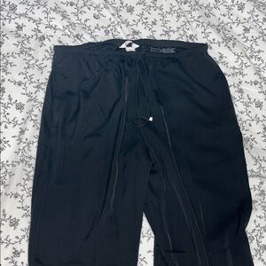 H&M Women’s Black Joggers with Drawstring